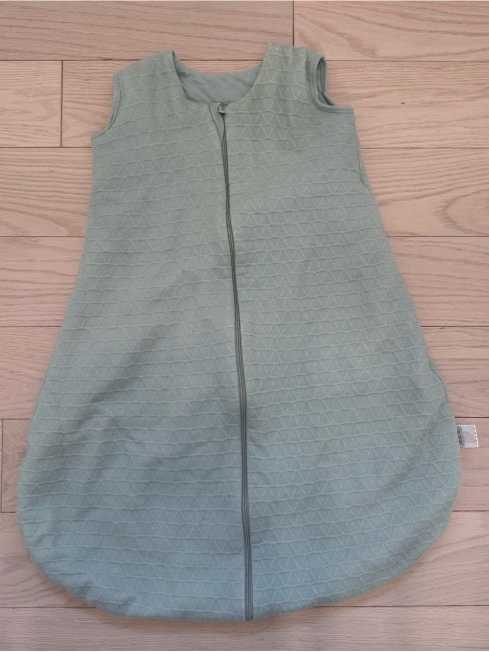Yoofess Quilted Sleeveless Baby Sleep Sack in Sage